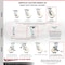 Service Caster 8 Inch Nylon Caster Set with 2 Brakes/Swivel Lock 2 Rigid SCC-30CS820-NYR-TLB-BSL-2-R-2 - alternate 2